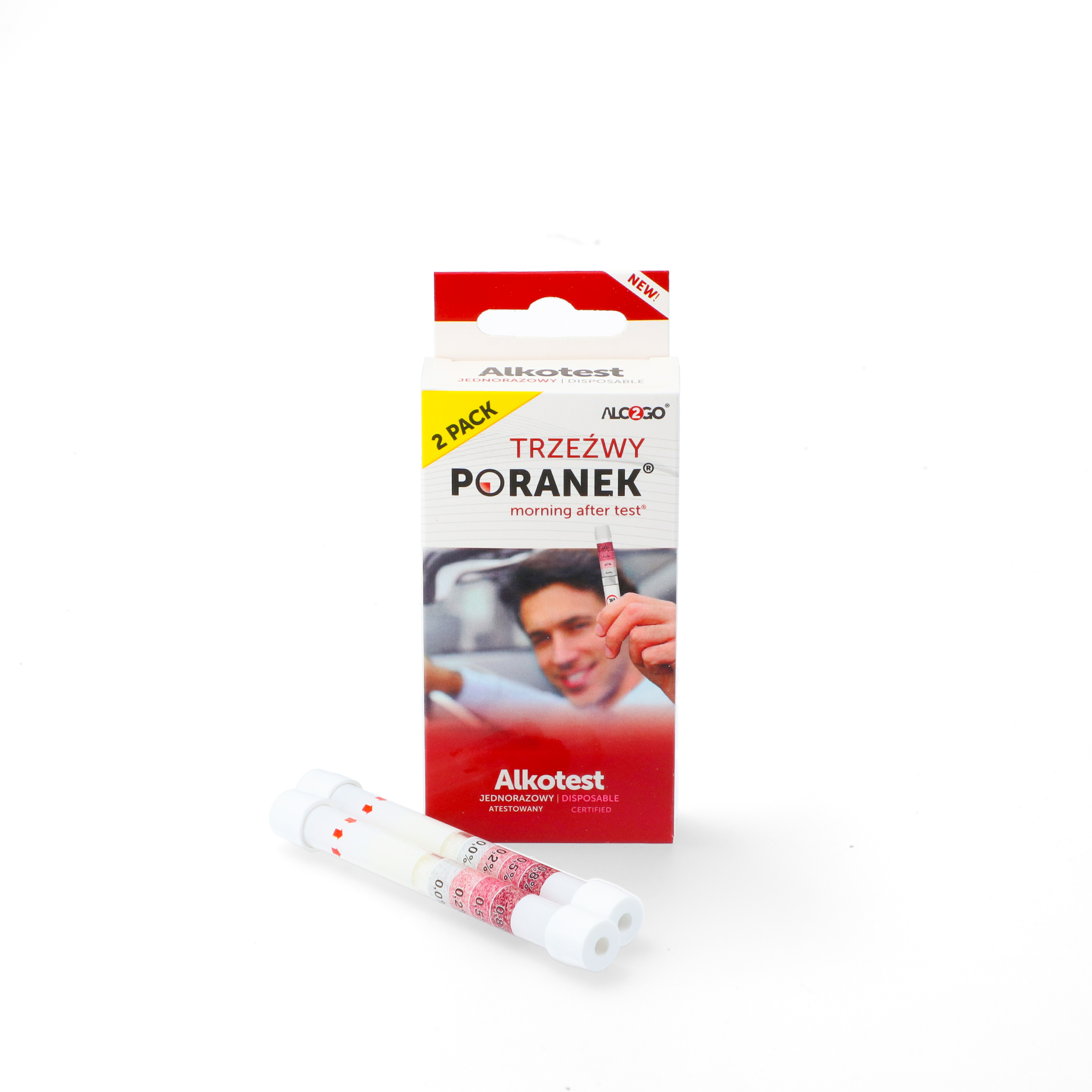Test And Drive disposable Breathalyzer